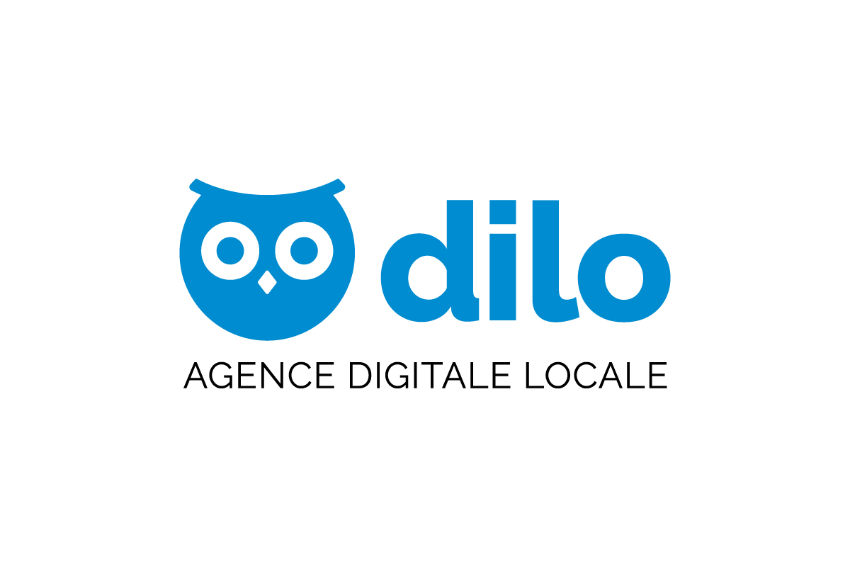 Logo chouette, agence digitale locale DiLo