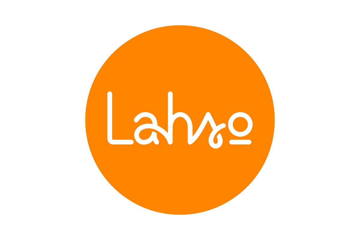 logo pour association à mission sociale, logo orange rond